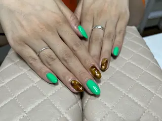 ネイル goldgleams ちなのネイルデザイン