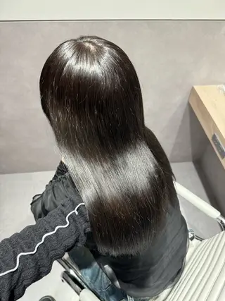 ロング カラー ヘアアレンジ 💎韓国ヘア/ 艶カラー💎souのヘアスタイル