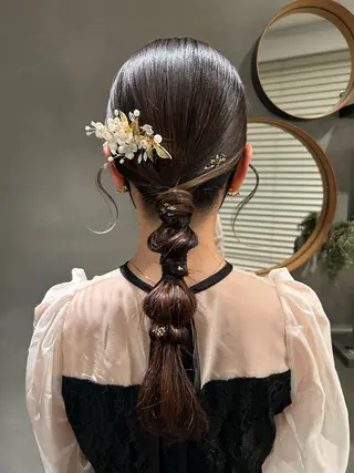 ロング ヘアアレンジ デザイン/アレンジ ❤︎イシイレイのヘアスタイル