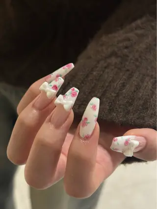 ネイル 【Zina京都駅前】 きぬがわ らむのネイルデザイン