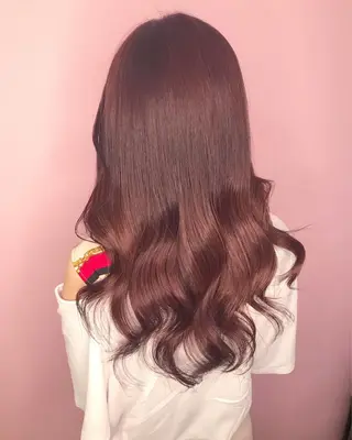 ミディアム 💎馴染むエクステ ×カラーTOMO💎のヘアスタイル