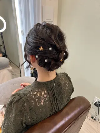 ミディアム Vivie.所属・新都心個室サロン/ 古波蔵美奈のヘアスタイル