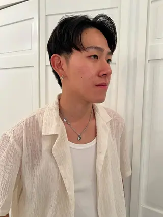 メンズ ブリーチカラー🎀 韓国風/寺門美優のヘアスタイル