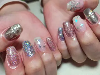 ネイル 💜bora .のネイルデザイン