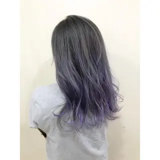 ロング カラー パーマ 指名支持率NO.1 スタイリストのヘアスタイル