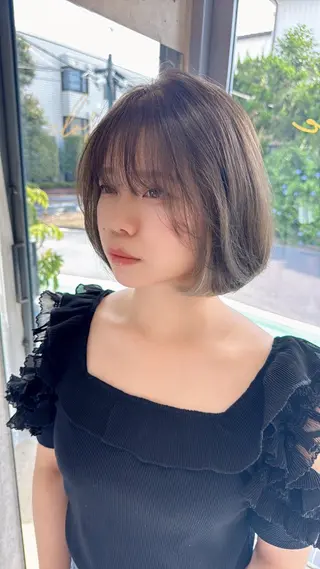 ショート カラー Clore所属・うる艶ヘア♡韓国好き 透明感　shotaのヘアスタイル