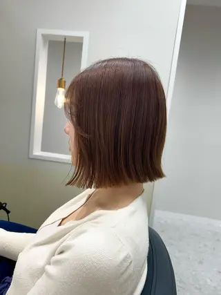 ショート カラー 🩰ニシムラヒカリ 半個室salon♡*のヘアスタイル