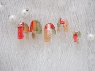 ネイル トップネイリスト Ribbon立川店のネイルデザイン