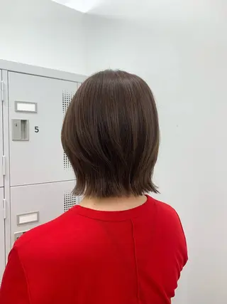 ショート カラー 本格ヘッドスパ🌿 ×ヘア　佐藤のヘアスタイル