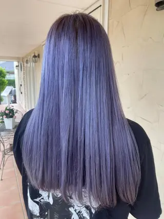 ロング 関根 沙季のヘアスタイル