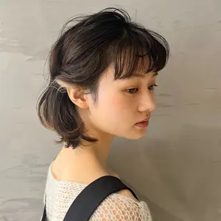 ショート 髪質改善・水素カラー ARIA（ému）のヘアスタイル