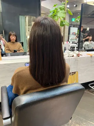 セミロング ヘアアレンジ ROBBY所属・松井美樹/似合わせ ガーリー・韓国のヘアスタイル