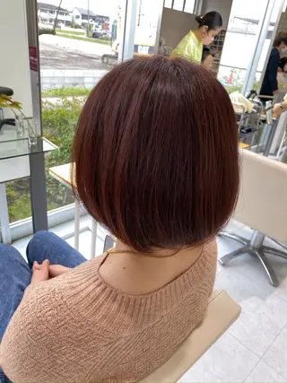 ショート カラー U hair師勝 成戸飛羽磨のヘアスタイル