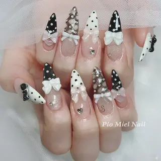 ネイル HANA 長さだしのネイルデザイン