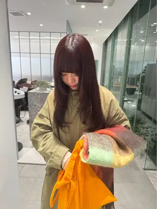 カラー 艶髪/透明感カラー /ゼンのヘアスタイル