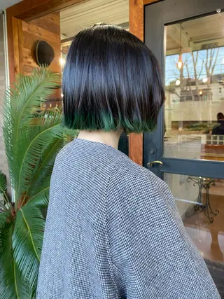 ショート カラー なぎ🌿.∘[ボブ, ニュアンスカラー]のヘアスタイル