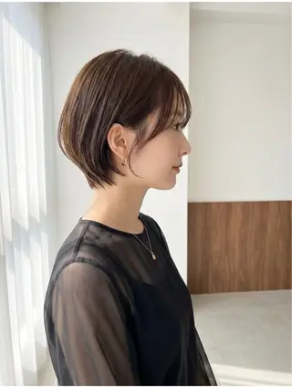 ショート duFaBle ‪✂︎‬長妻柳杜のヘアスタイル