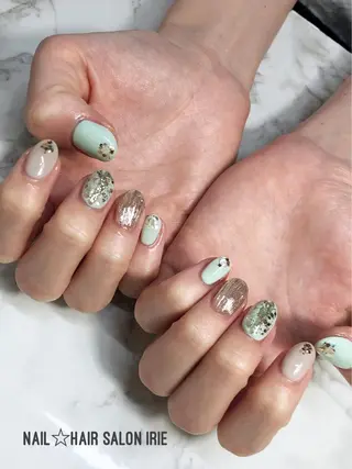 ネイル Hair salon Irie所属・與儀 知佳のネイルデザイン