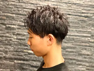 ミディアム メンズ HIRO GINZA 池袋東口店所属・林田 龍明のヘアスタイル