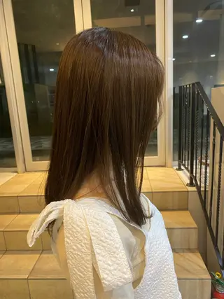 セミロング レイヤー支持no.1 ☆笠原翔一のヘアスタイル