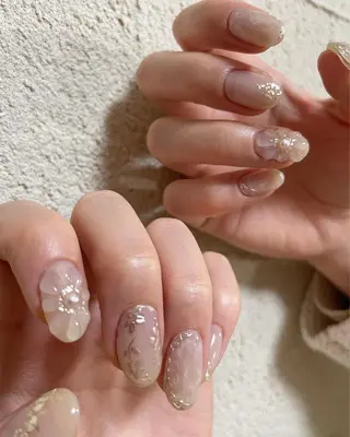 ネイル 𝑡𝑖𝑎𝑚𓂃 きむらゆきののネイルデザイン