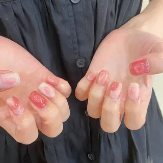 ネイル 𝕄𝕚𝕪𝕦🤍 自由が丘⌇パラジェルのネイルデザイン