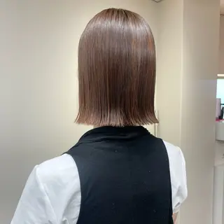 ショート カラー パーマ ヘアアレンジ ミズタ マイのヘアスタイル