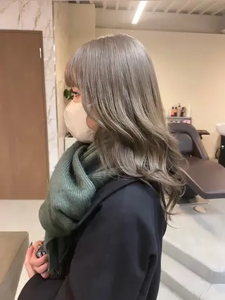 セミロング カラー Masena所属・💎韓国風レイヤー /ボブ💎Namiのヘアスタイル