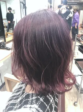 ミディアム Agu hair Diary所属・いとう ひろたかのヘアスタイル