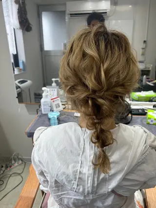 ミディアム ヘアアレンジ 山室 敬義のヘアスタイル