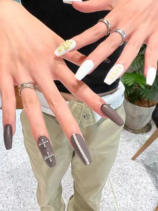 ネイル 個性派／中韓ネイル SAKURAのネイルデザイン