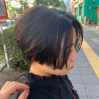 ショート 🟤TAP🟤 木曳野　金沢店のヘアスタイル
