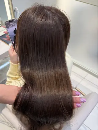 セミロング 顔周り/透明感カラー /レイヤー/TAKUのヘアスタイル