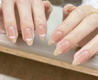 ネイル By moonネイル 🌷ワンホン/韓国風のネイルデザイン