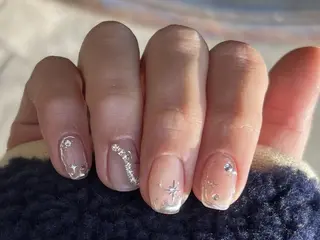 ネイル 🤎mini 🤍可愛らしいネイルのネイルデザイン