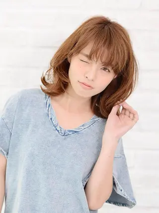 ミディアム 🌟艶髪🌟髪質 改善🌟ryuyaのヘアスタイル