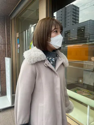 ショート カラー 髪質改善/Bloss om🌷高橋沙衣のヘアスタイル