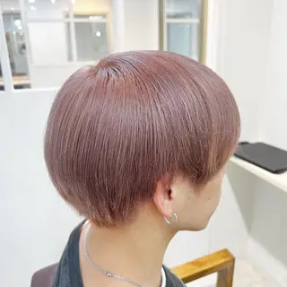 ショート カラー メンズ 🤍中野 レオ🤍のヘアスタイル