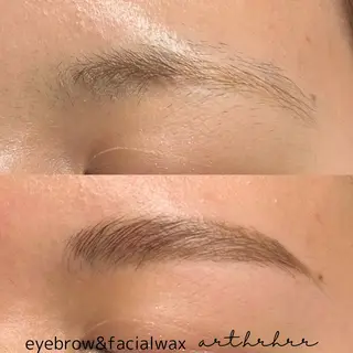 メンズ アイブロウ 眉毛&フェイス WAX専門ハルヒラリの眉毛・アイブロウイメージ