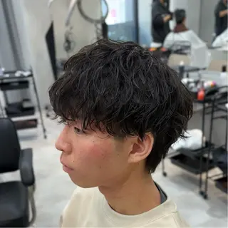 ショート パーマ メンズ 大宮/メンズパーマ /田中智のヘアスタイル