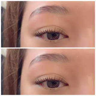 マツエク・マツパ アイブロウ Riel梅田店所属・Shinwada Minamiのマツエク・マツパデザイン