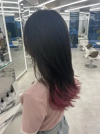 ロング カラー ヘアアレンジ 【Sweep】おじま のぞみのヘアスタイル