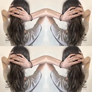 セミロング カラー Hair make VERDA所属・宮下 耕平のヘアスタイル