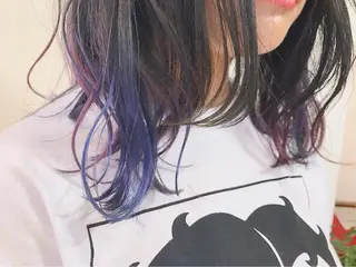 セミロング SAKURA 原宿所属・なかの たくみのヘアスタイル