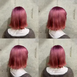 ショート もにか🌞原宿/渋谷 🌝ブリーチカラーのヘアスタイル