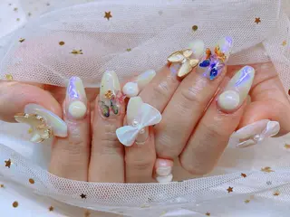 ネイル 長さだし専門店 M2　rikaのネイルデザイン