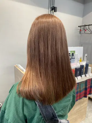 セミロング カラー 🐾Libero🐾 柏　KONOMIのヘアスタイル