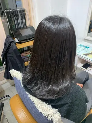 セミロング カラー Sia中野新橋 『JUNYA』のヘアスタイル