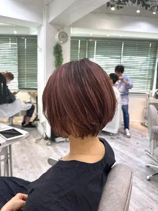 ショート スパイキー/ ピンパーマ/緑川雄也のヘアスタイル