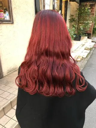 ロング 國次 夕貴のヘアスタイル